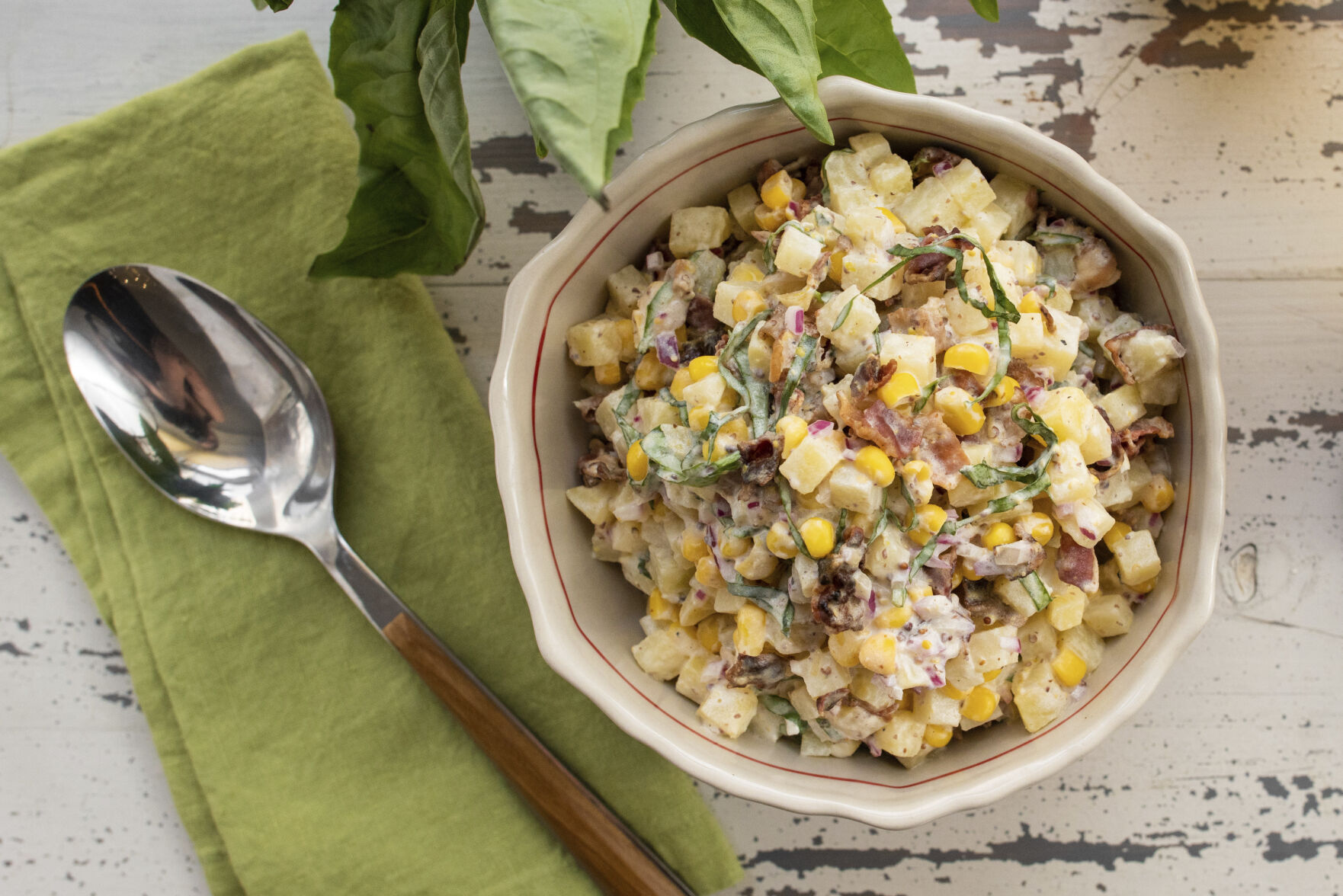 Food-Labor Day Recipe-Corn-Potato Salad